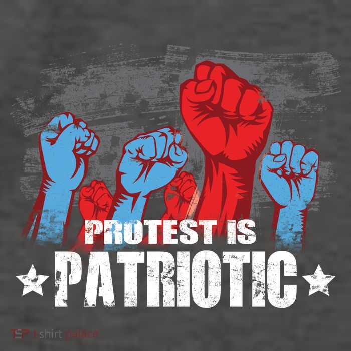 Protest Is Patriotic Vector Backpack