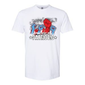 Protest Is Patriotic Softstyle CVC T-Shirt