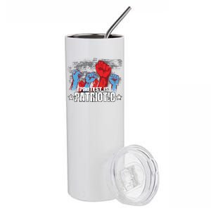 Protest Is Patriotic Stainless Steel Tumbler