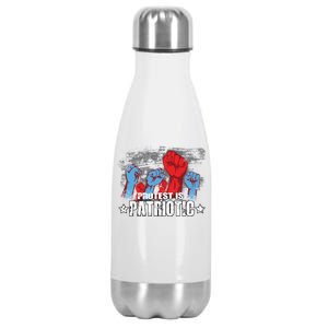 Protest Is Patriotic Stainless Steel Insulated Water Bottle