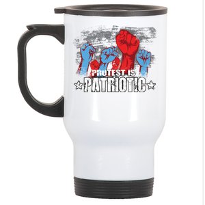 Protest Is Patriotic Stainless Steel Travel Mug