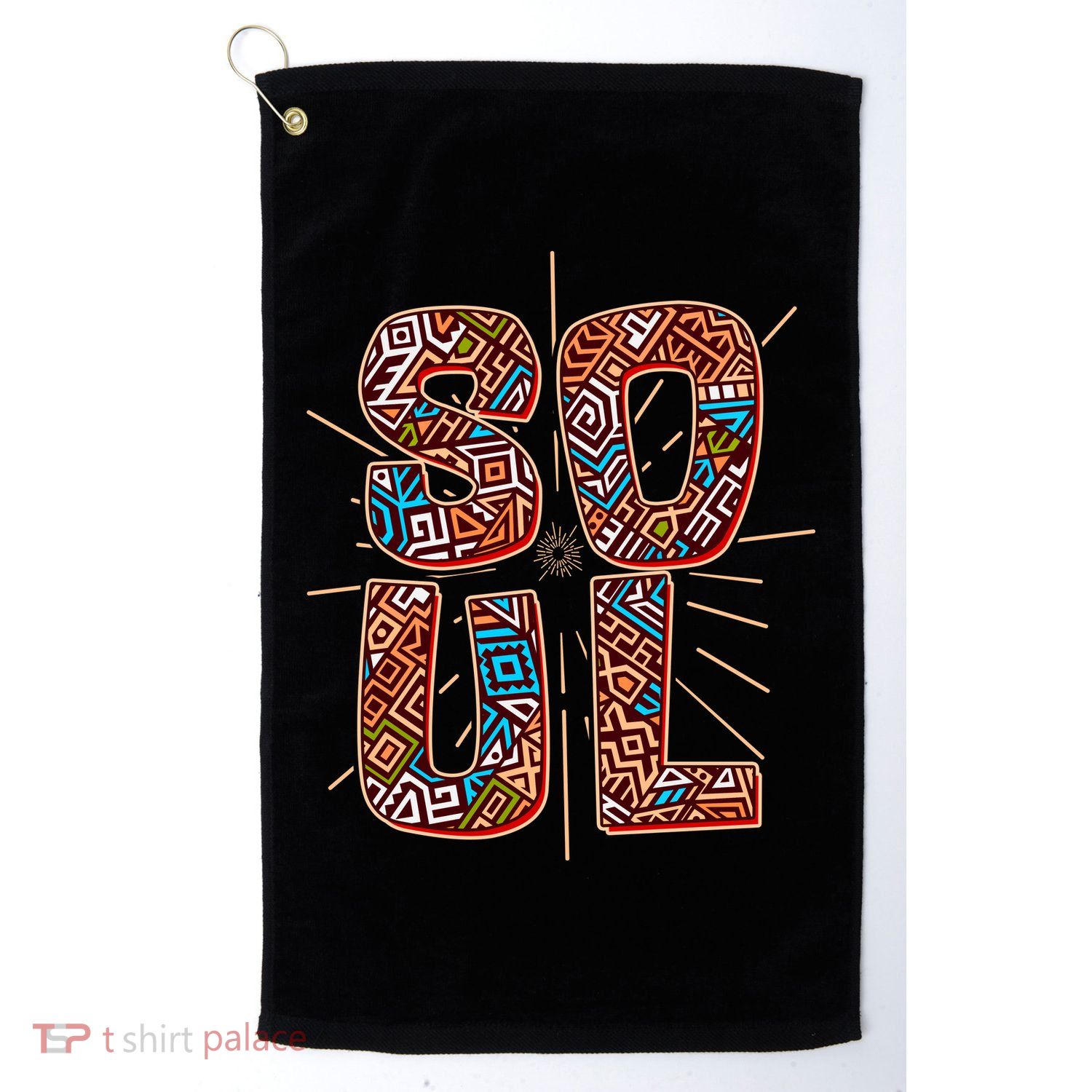 Proud African Soul Golf Towel