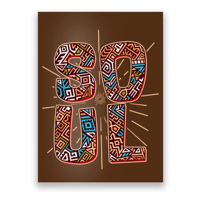 Proud African Soul Poster