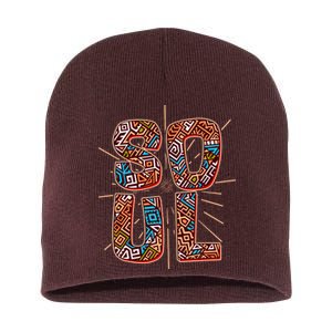 Proud African Soul Short Acrylic Beanie