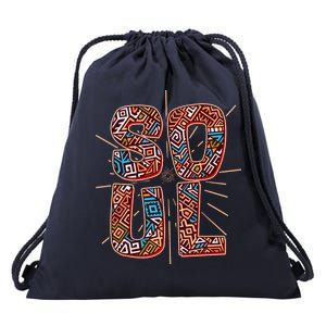 Proud African Soul Drawstring Bag