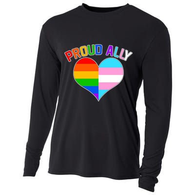 Proud Ally Heart Cooling Performance Long Sleeve Crew