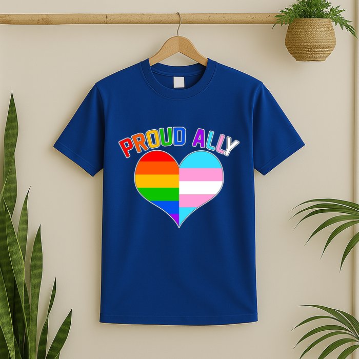 Proud Ally Heart T-Shirt