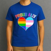 Proud Ally Heart T-Shirt
