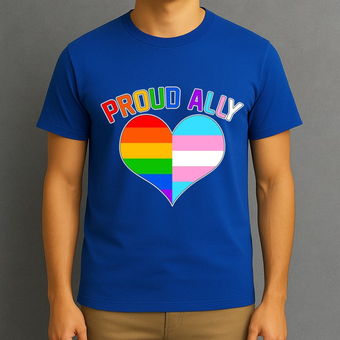 Proud Ally Heart T-Shirt