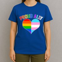Proud Ally Heart T-Shirt