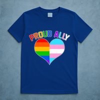Proud Ally Heart T-Shirt