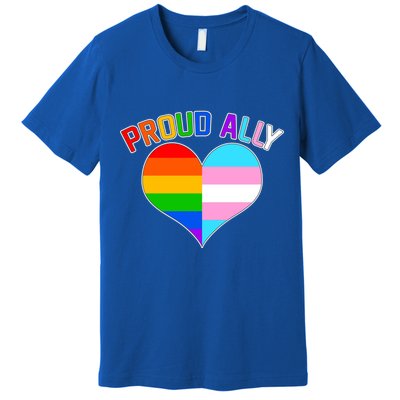 Proud Ally Heart Premium T-Shirt