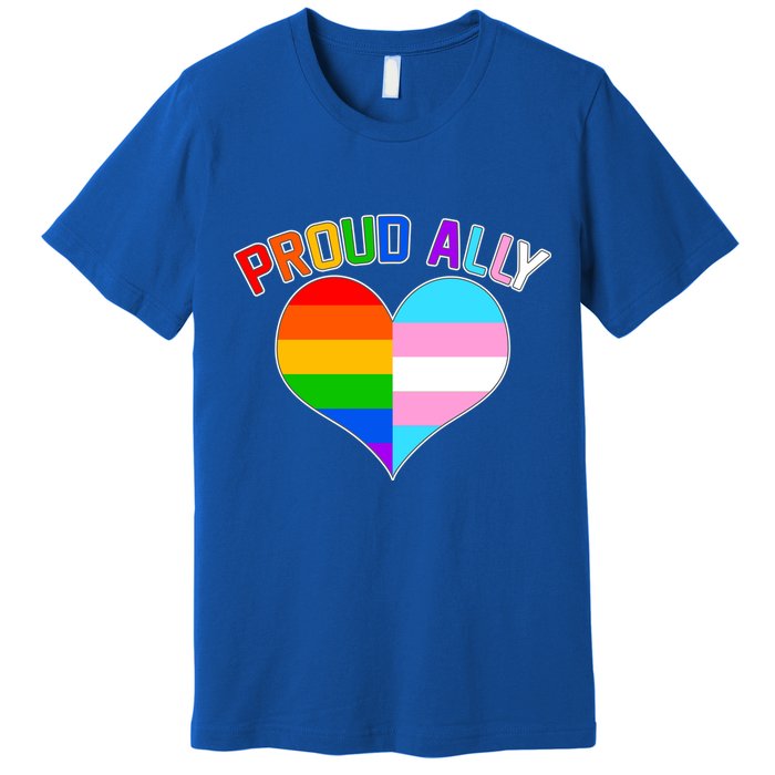 Proud Ally Heart Premium T-Shirt
