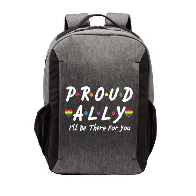 Proud Ally I'll Be There For You LGBT Vector Backpack