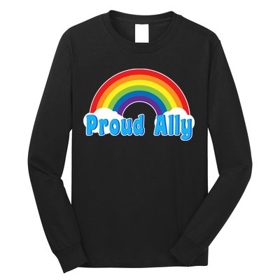 Proud Ally LGBT Support Long Sleeve Shirt