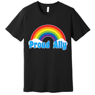 Proud Ally LGBT Support Premium T-Shirt