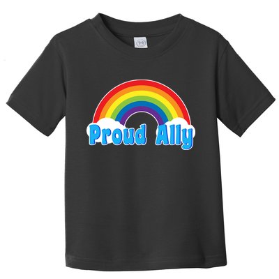 Proud Ally LGBT Support Toddler T-Shirt