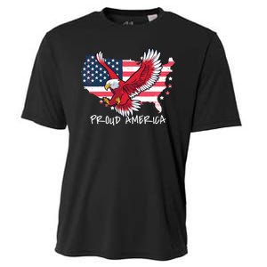 Proud American Eagle Cooling Performance Crew T-Shirt