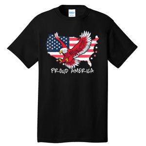 Proud American Eagle Tall T-Shirt