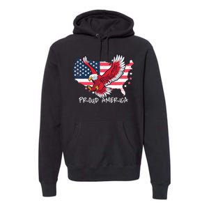 Proud American Eagle Premium Hoodie