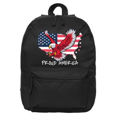 Proud American Eagle 16 in Basic Backpack