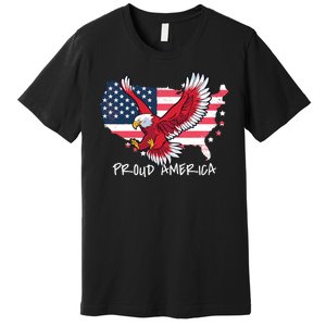 Proud American Eagle Premium T-Shirt