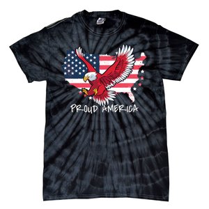 Proud American Eagle Tie-Dye T-Shirt