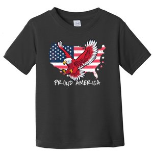 Proud American Eagle Toddler T-Shirt