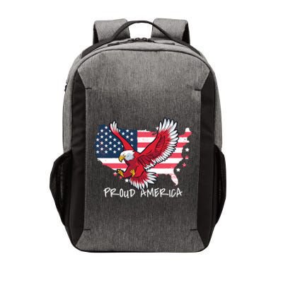 Proud American Eagle Vector Backpack