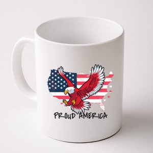 Proud American Eagle Coffee Mug