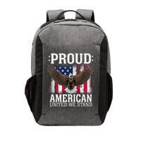 Proud American United We Stand Eagle Vector Backpack