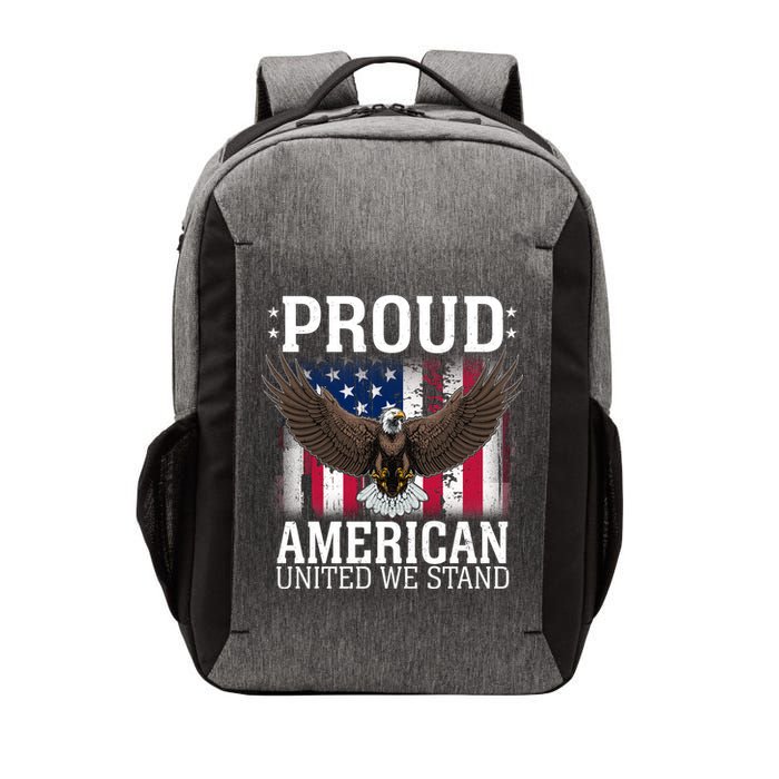 Proud American United We Stand Eagle Vector Backpack