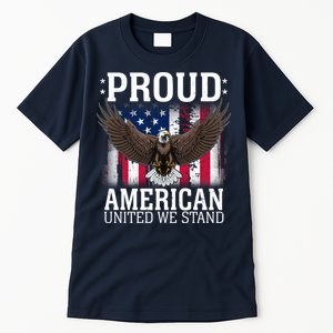 Proud American United We Stand Eagle Tall T-Shirt