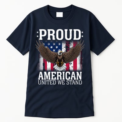 Proud American United We Stand Eagle Tall T-Shirt