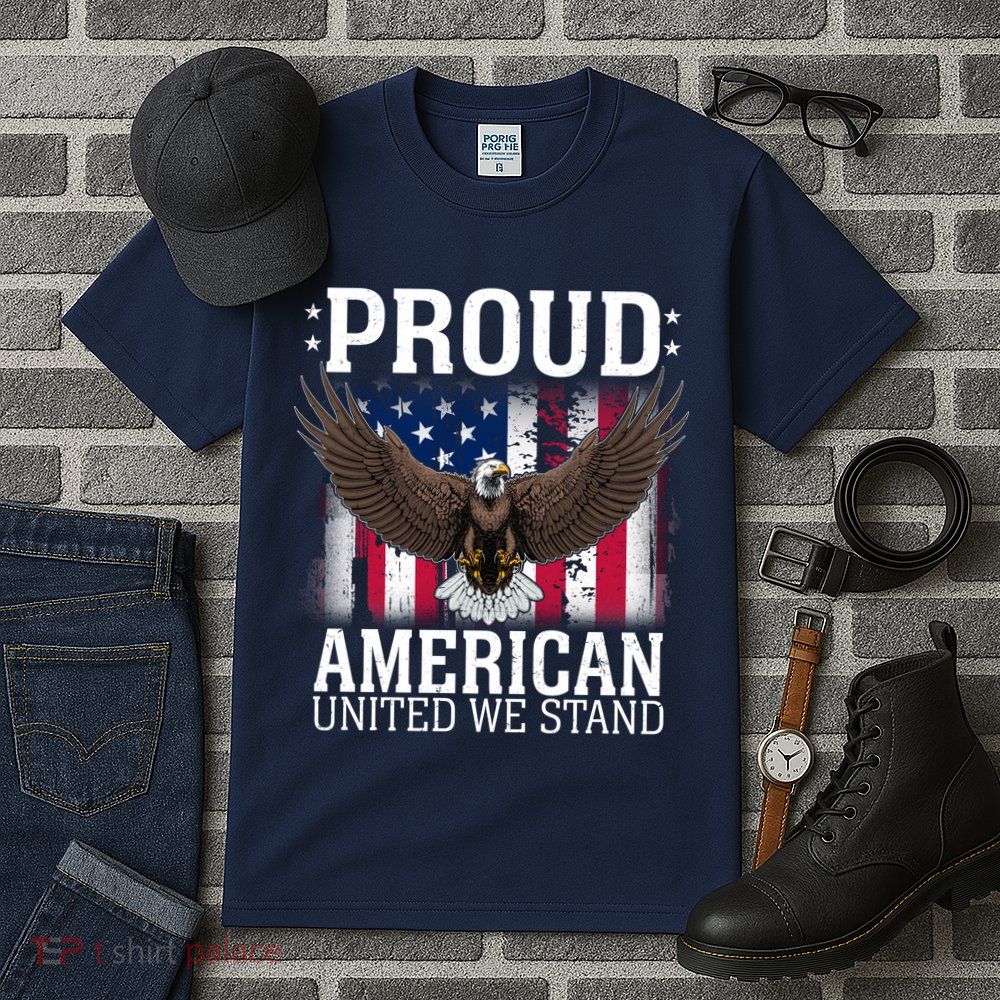 Proud American United We Stand Eagle Tall T-Shirt