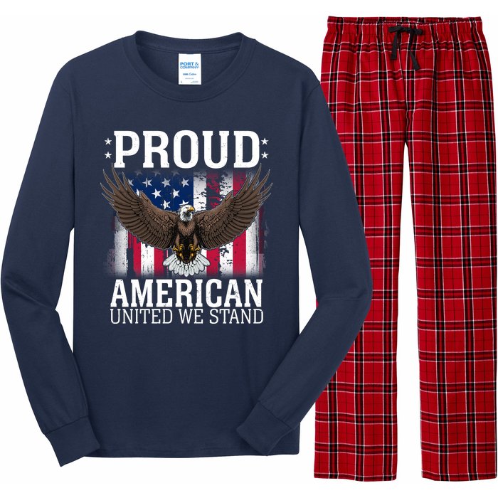 Proud American United We Stand Eagle Long Sleeve Pajama Set