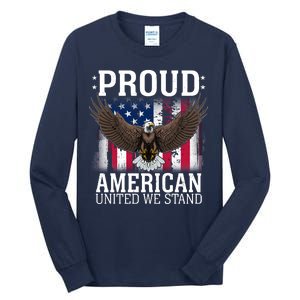 Proud American United We Stand Eagle Tall Long Sleeve T-Shirt