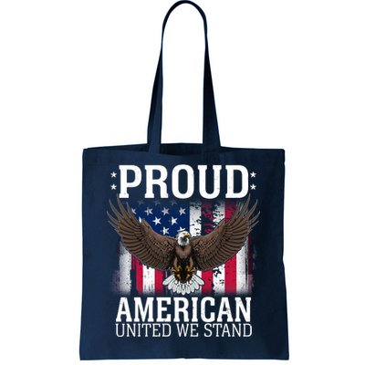 Proud American United We Stand Eagle Tote Bag