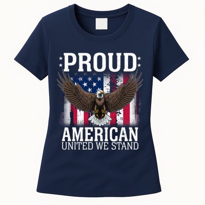 Proud American United We Stand Eagle Womens T-Shirt