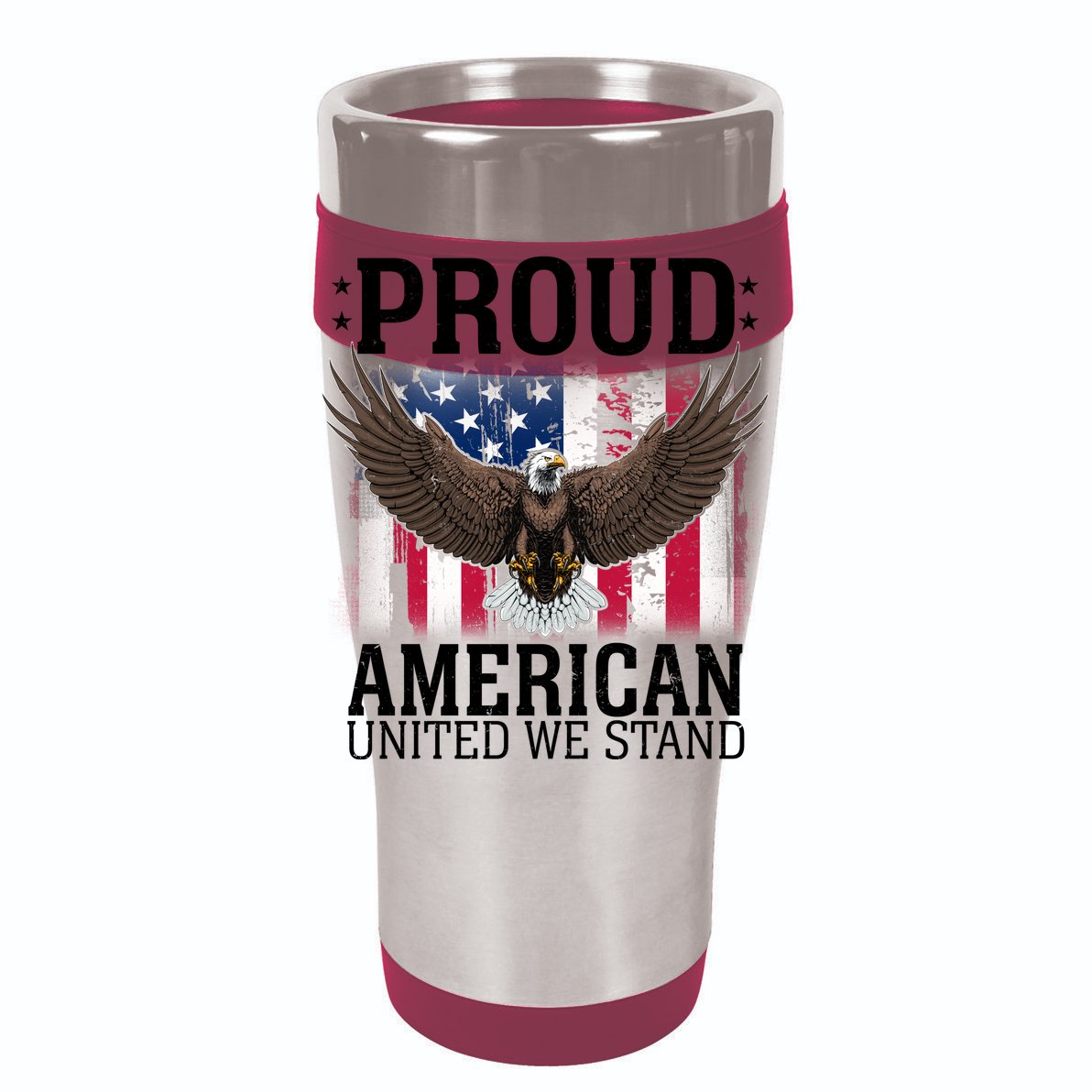 Proud American United We Stand Eagle Garment-Dyed Sweatshirt