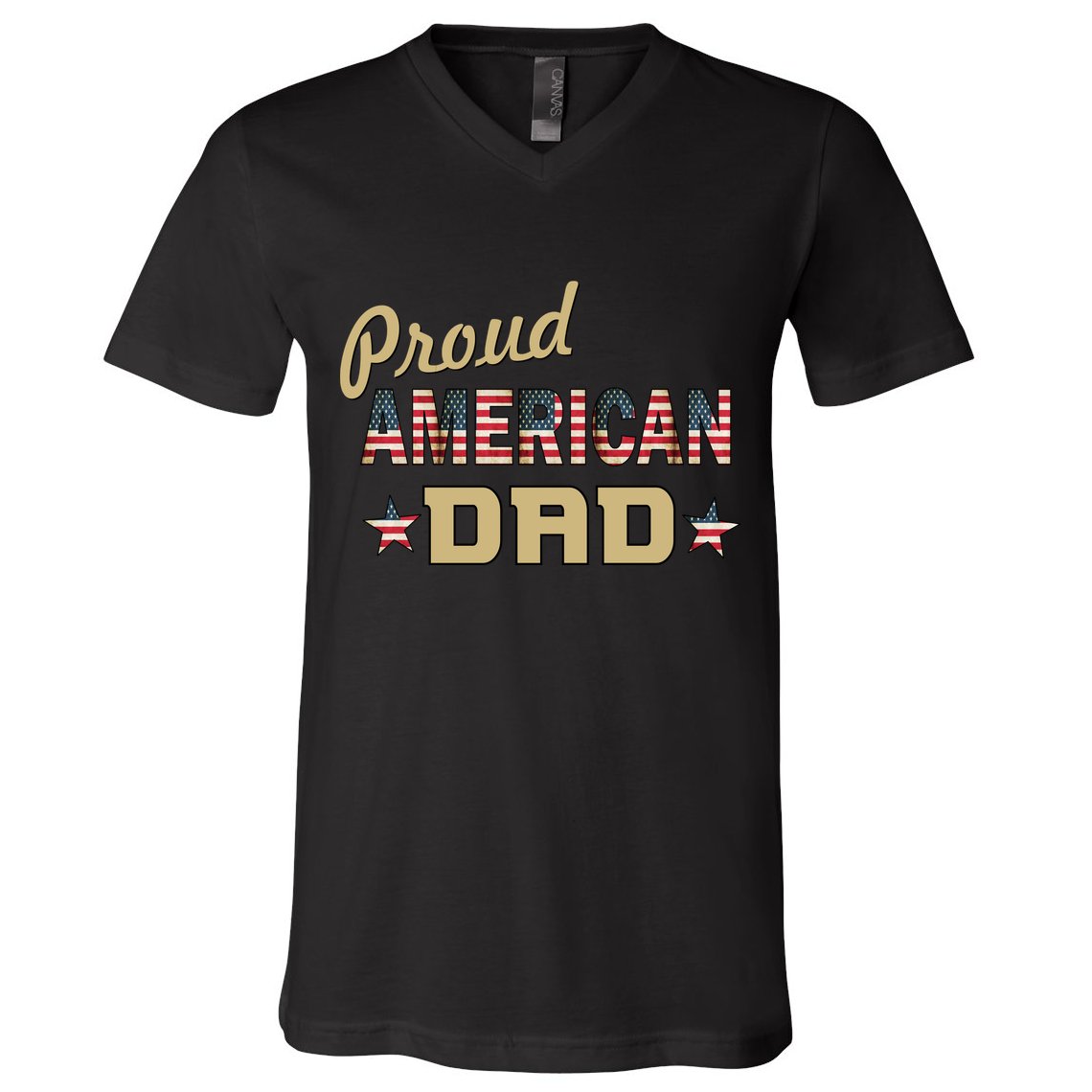 Proud Army Dad V-Neck T-Shirt