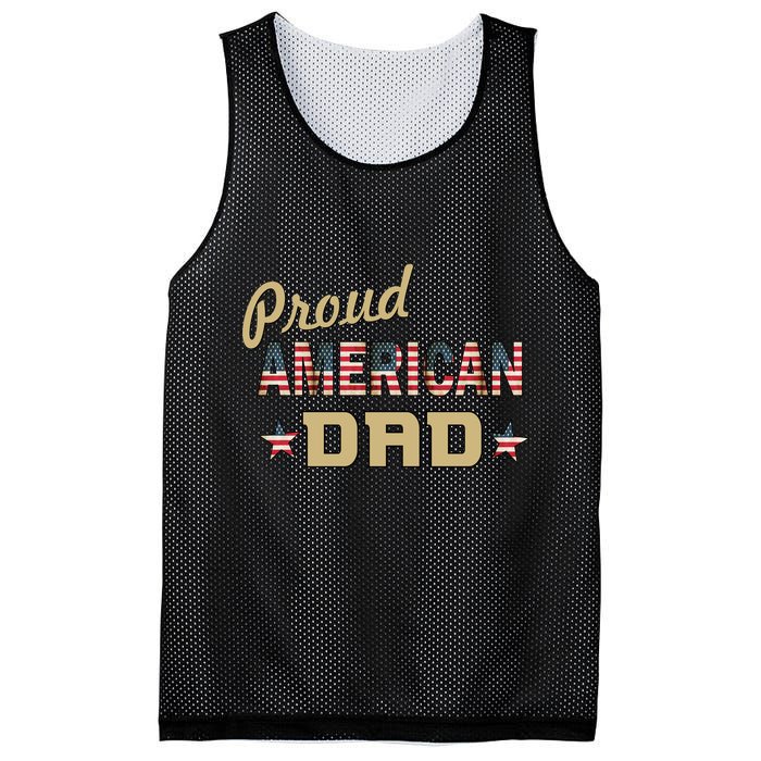 Proud Army Dad Mesh Reversible Basketball Jersey Tank