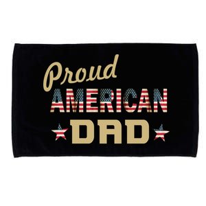 Proud Army Dad Microfiber Hand Towel