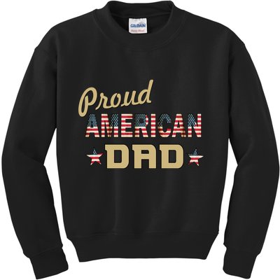 Proud Army Dad Kids Sweatshirt