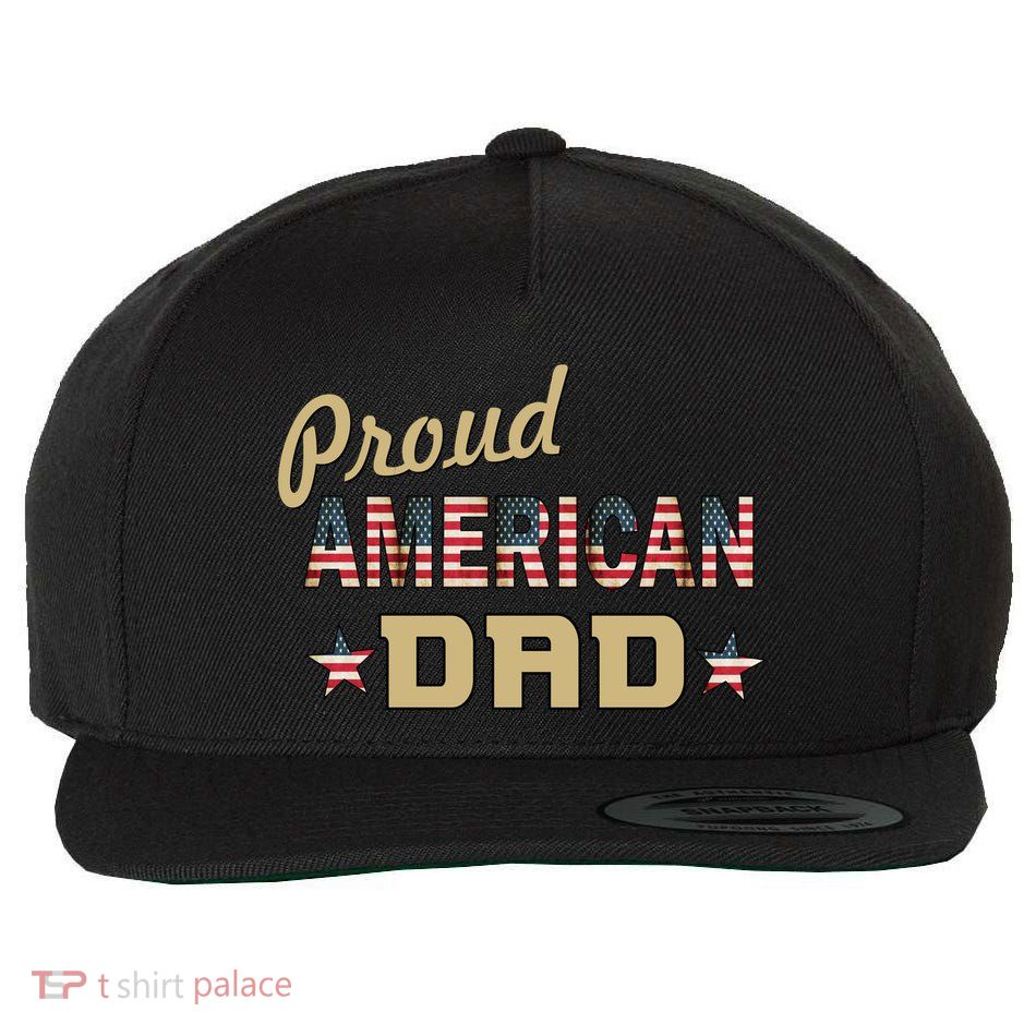Proud Army Dad Wool Snapback Cap