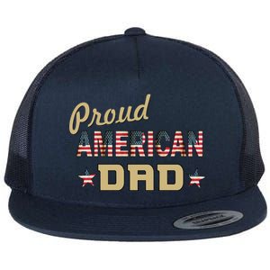 Proud Army Dad Flat Bill Trucker Hat