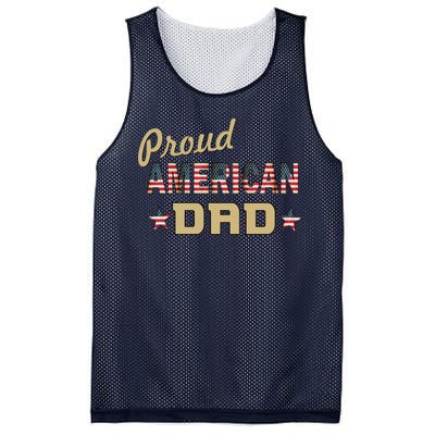 Proud Army Dad Mesh Reversible Basketball Jersey Tank