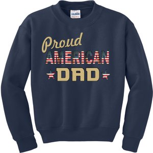 Proud Army Dad Kids Sweatshirt