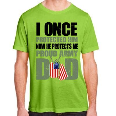 Proud Army Dad Of An American Soldier Adult ChromaSoft Performance T-Shirt