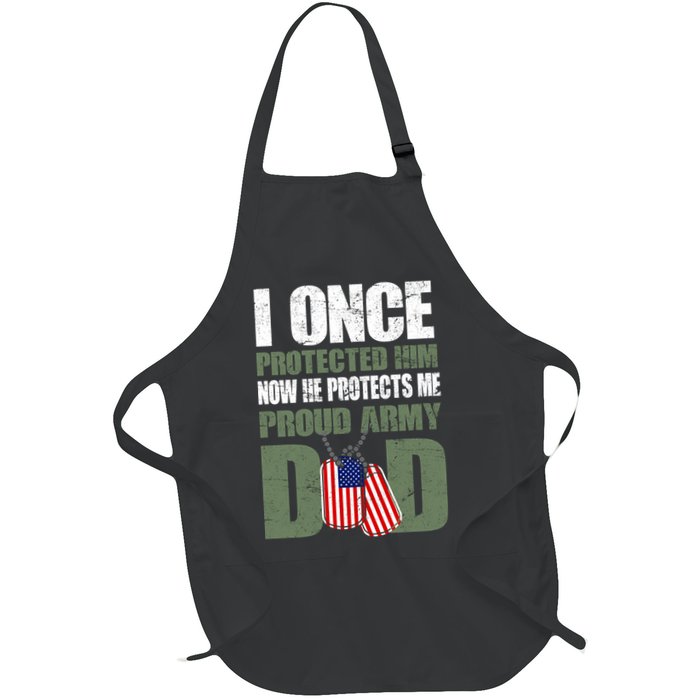 Proud Army Dad Of An American Soldier Apron